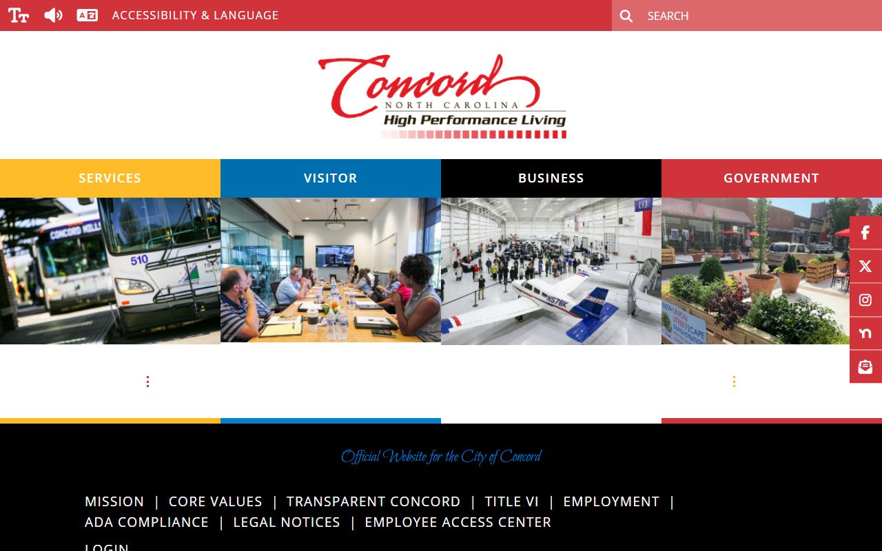 Concord phone directory staff directory page