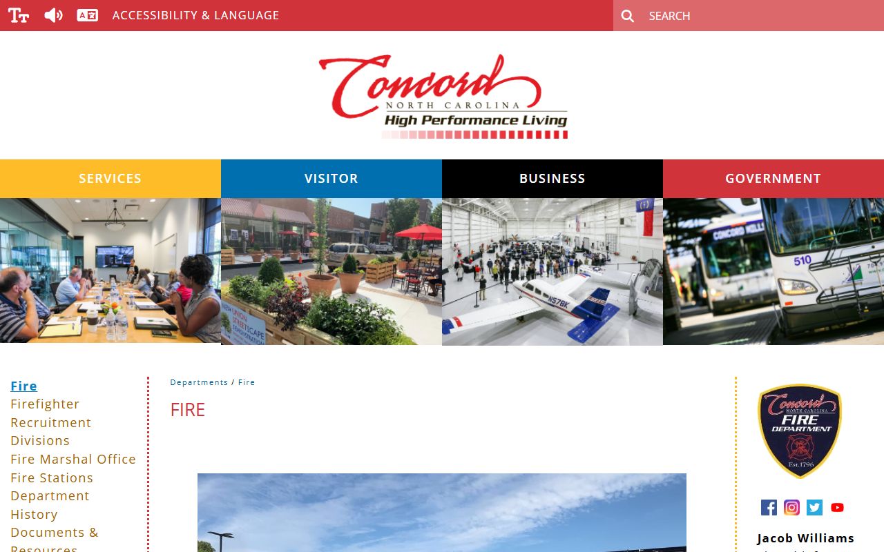Concord phone numbers fire department overview